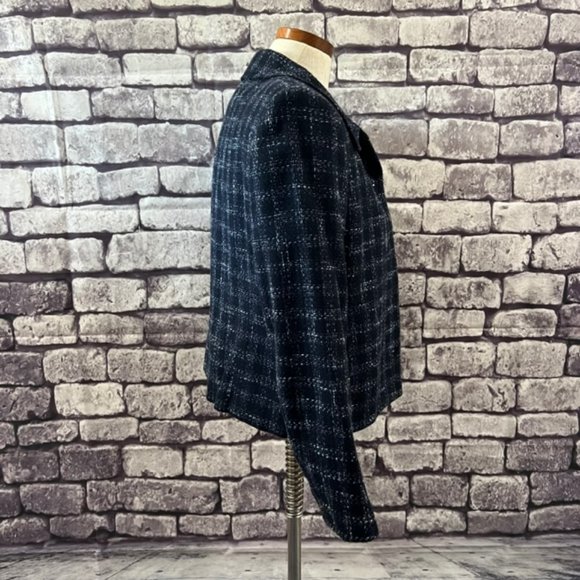 Conrad C Blue Fully Lined Jacket Size 10P - Picture 8 of 9